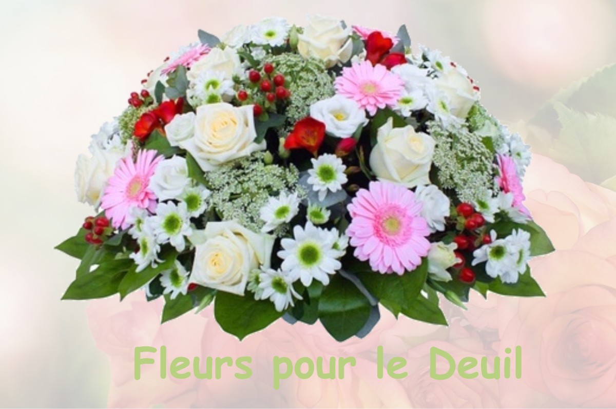 fleurs deuil BILIEU